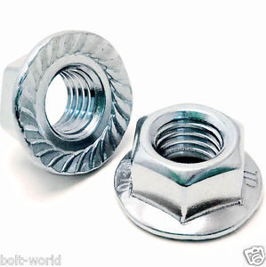 Flanged nut